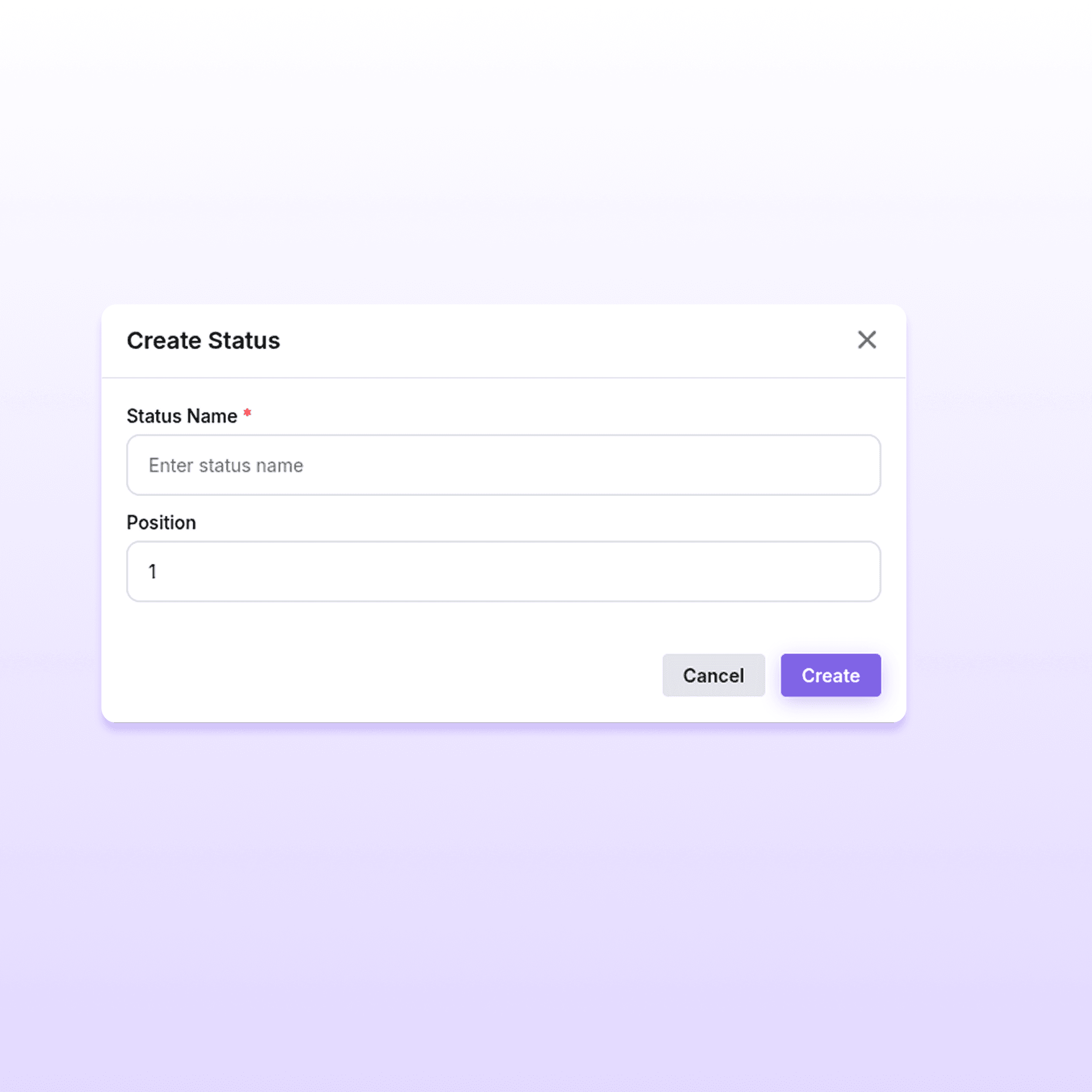 Custom Status Workflows
