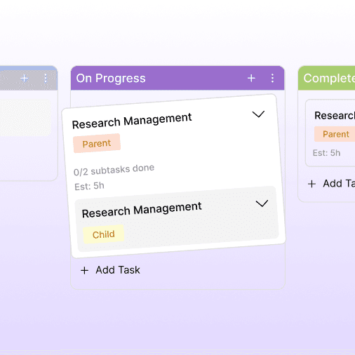 Task Management with List and Board Views