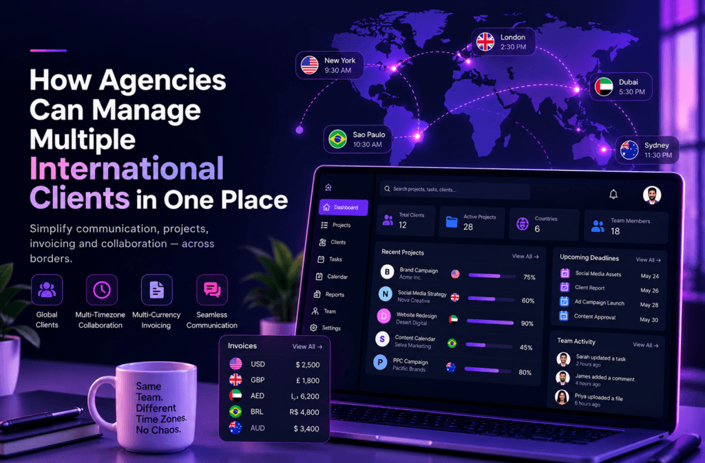 Managing Multiple International Clients: The SEO Agency Guide