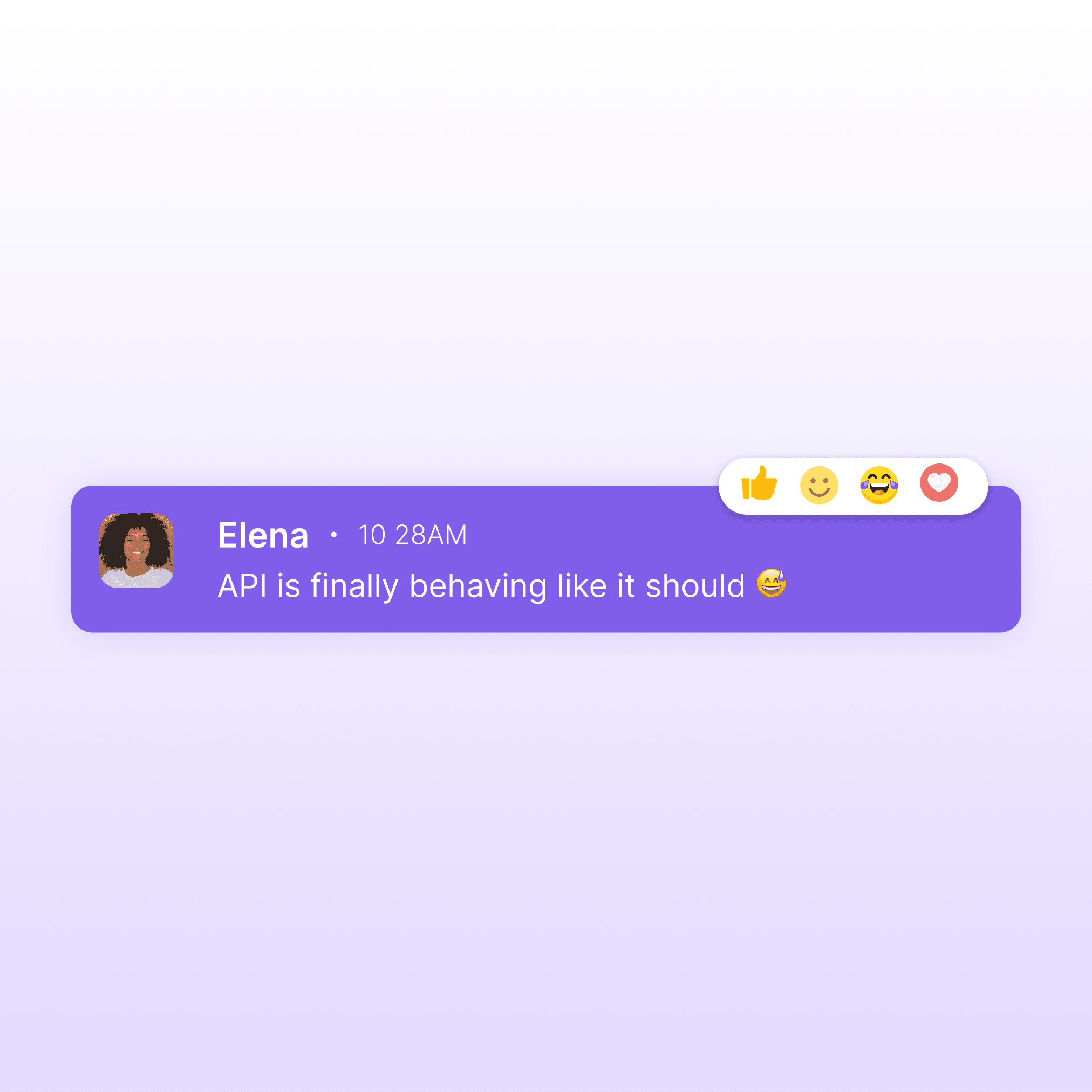 Emoji Reactions