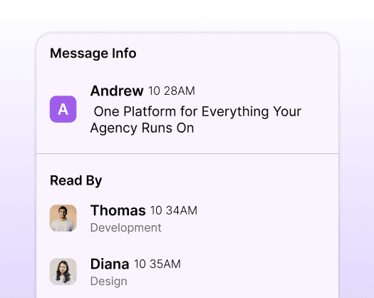Full Visibility on Every Message